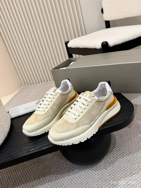 Brunello Cucinelli Casual Sneakers with Seasonal Colors and Leather Lining - KFY00320