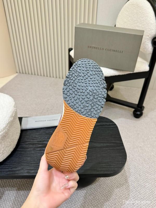 Brunello Cucinelli Casual Sneakers with Seasonal Colors and Retro Design - KFY00320