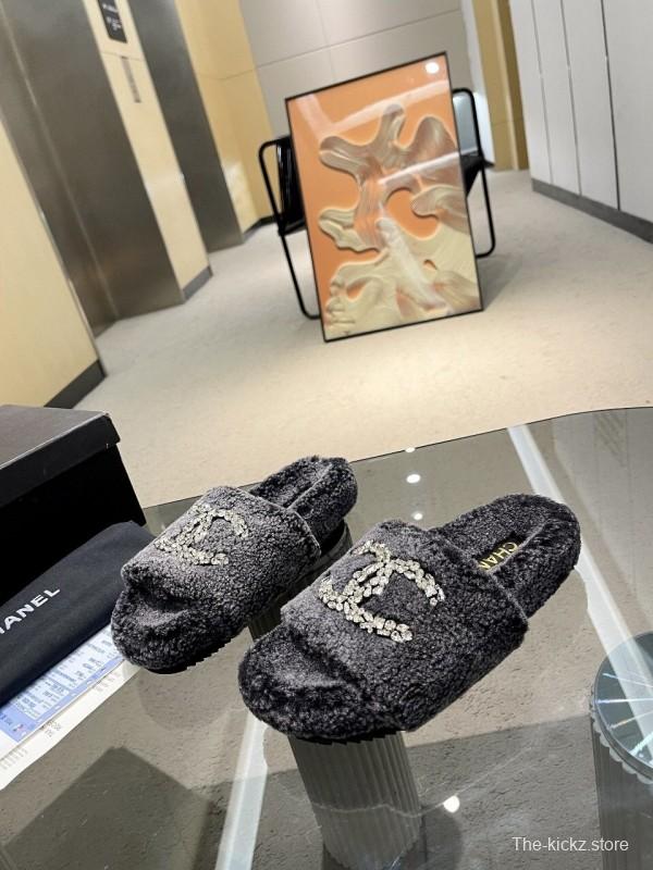 Chanel 2025 SS New Wool Slippers Soft Wool - LY00280