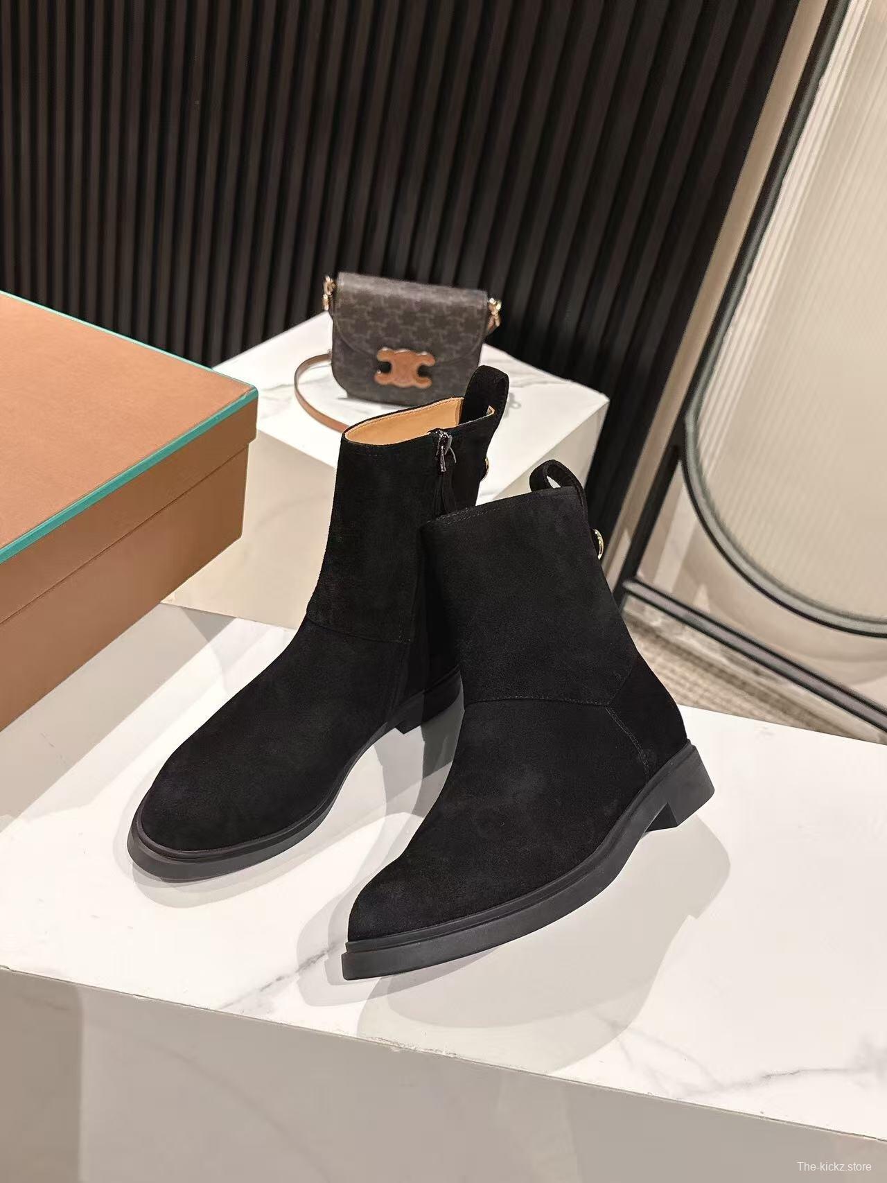 Loro Piana Fall/Winter 2025 Old Money Style Ankle Boots - LY00370/LY00410