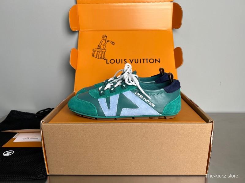 Lv Sneakerina 2025 SS Ballet Flat Low-Top Lace-Up Casual Shoes - YC